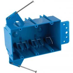 Outlet ❤️ Carlon 3-Gang PVC Molded Wall Switch Box 😉