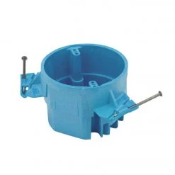 Budget 🥰 Carlon SuperBlue 50 Lb. Rating Nail On Thermoplastic Molded Ceiling Box 💯