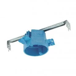 Outlet 🧨 Carlon SuperBlue 50 Lb. Rating Bracket Thermoplastic Molded Ceiling Box 😀