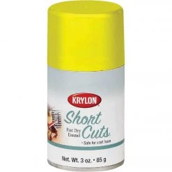 Discount 🤩 Krylon Short Cuts 3 Oz. High-Gloss Enamel Spray Paint, Sun Yellow ✔️