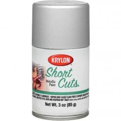 Flash Sale 🤩 Krylon Short Cuts 3 Oz. High-Gloss Enamel Spray Paint, Chrome 🤩
