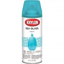 Top 10 🥰 Krylon 12 Oz. Frosted Sea Glass Finish Spray Paint, Aqua 😉