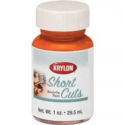 Hot Sale ⌛ Krylon Short Cuts Glow Orange High Gloss 1 Fl Oz Hobby Paint 🔥