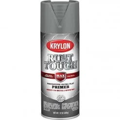 Deals 👏 Krylon Rust Tough Gray 12 Oz. All-Purpose Spray Paint Primer 🔔