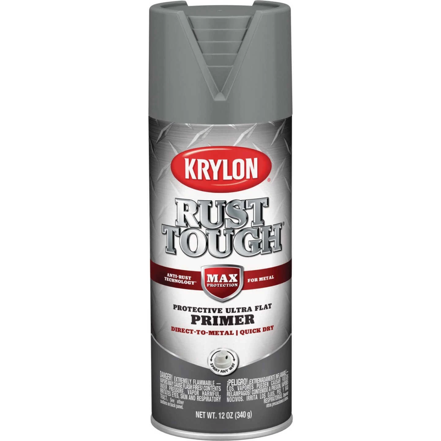 Deals 👏 Krylon Rust Tough Gray 12 Oz. All-Purpose Spray Paint Primer 🔔