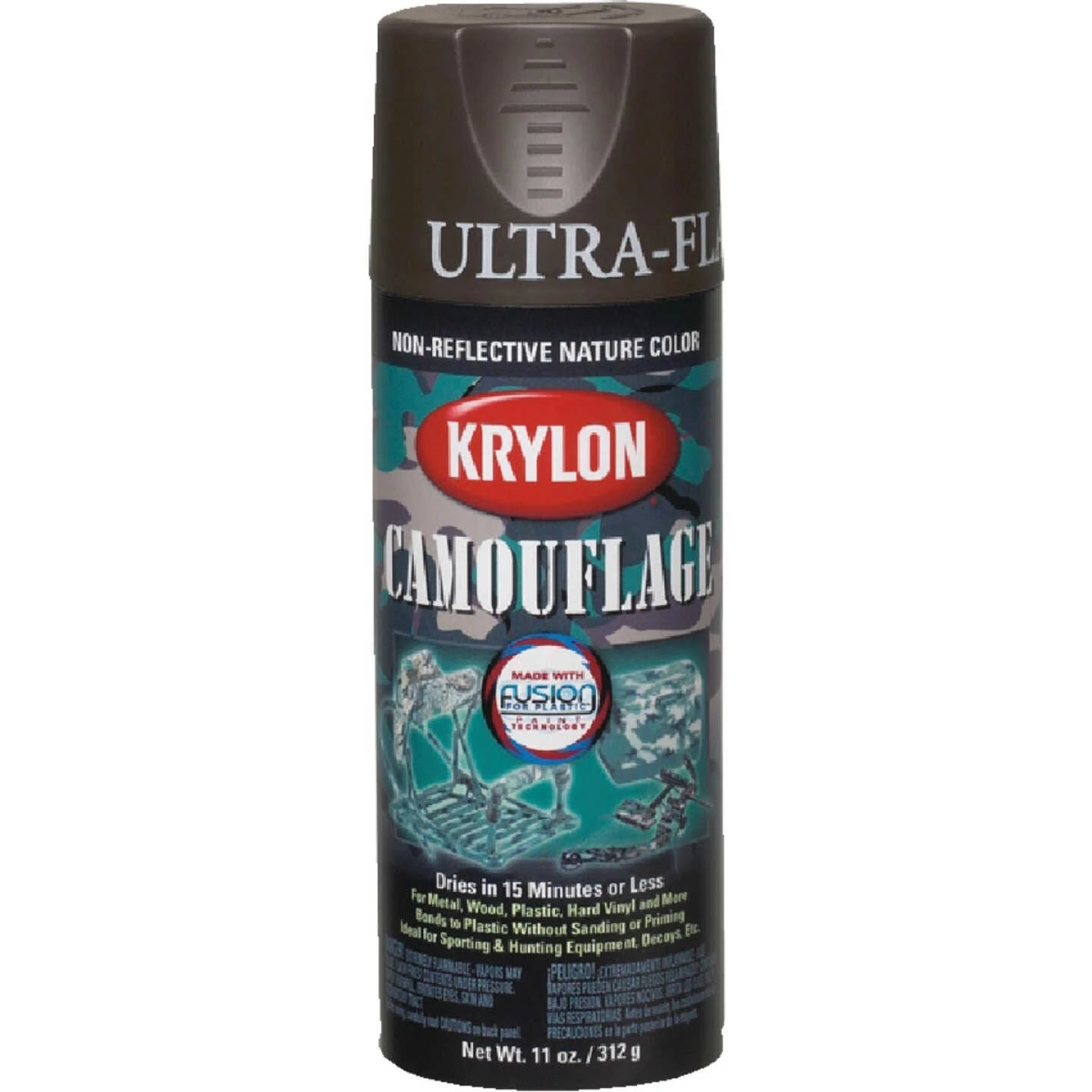 Best Pirce 😍 Krylon Camouflage 11 Oz. Ultra-Flat Spray Paint, Brown ⌛