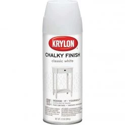 Best reviews of ⌛ Krylon CHALKY FINISH 12 Oz. Ultra Matte Chalk Spray Paint, Classic White 🛒