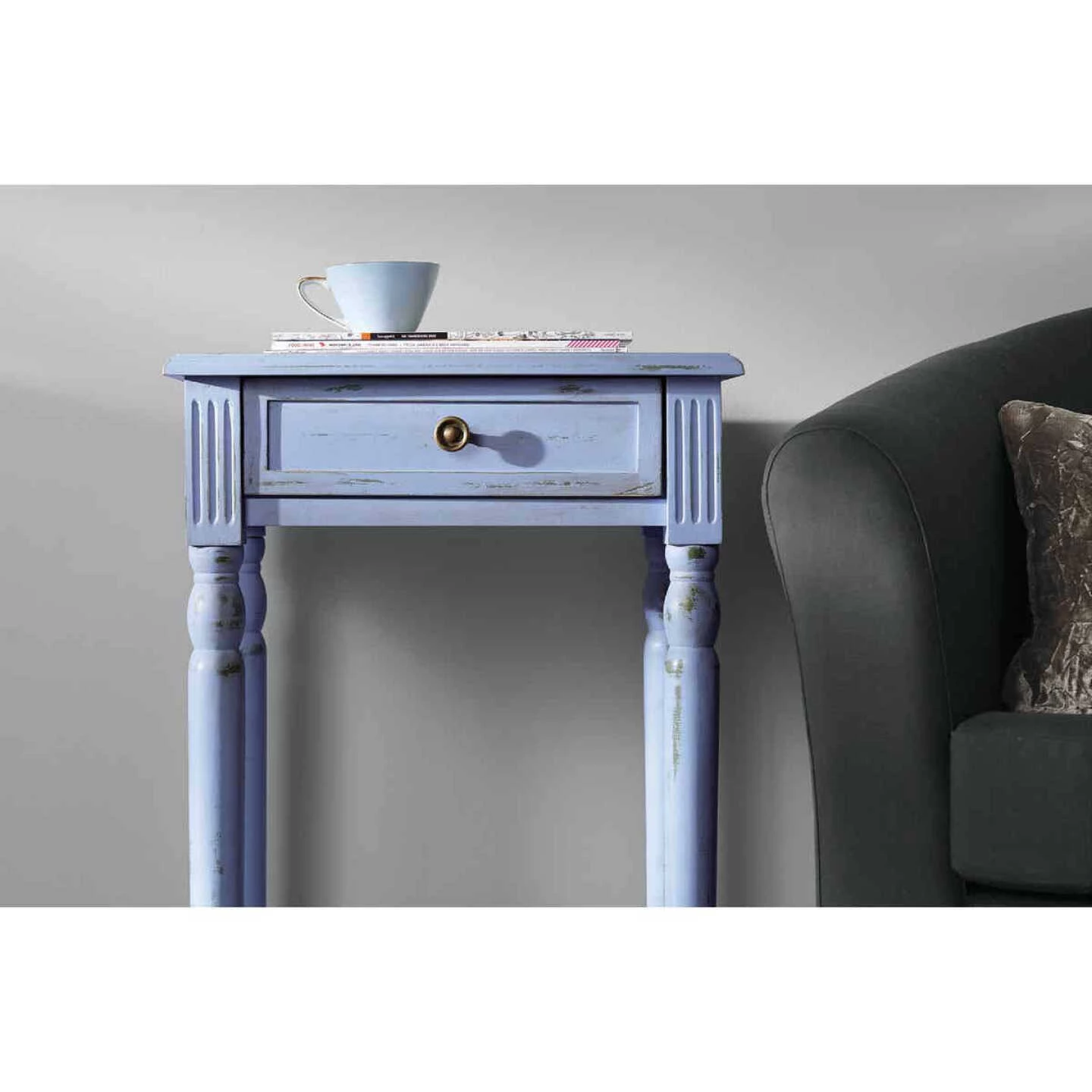 Best deal 🔥 Krylon CHALKY FINISH 12 Oz. Ultra Matte Chalk Spray Paint, Anvil Gray 😀 – Image 3