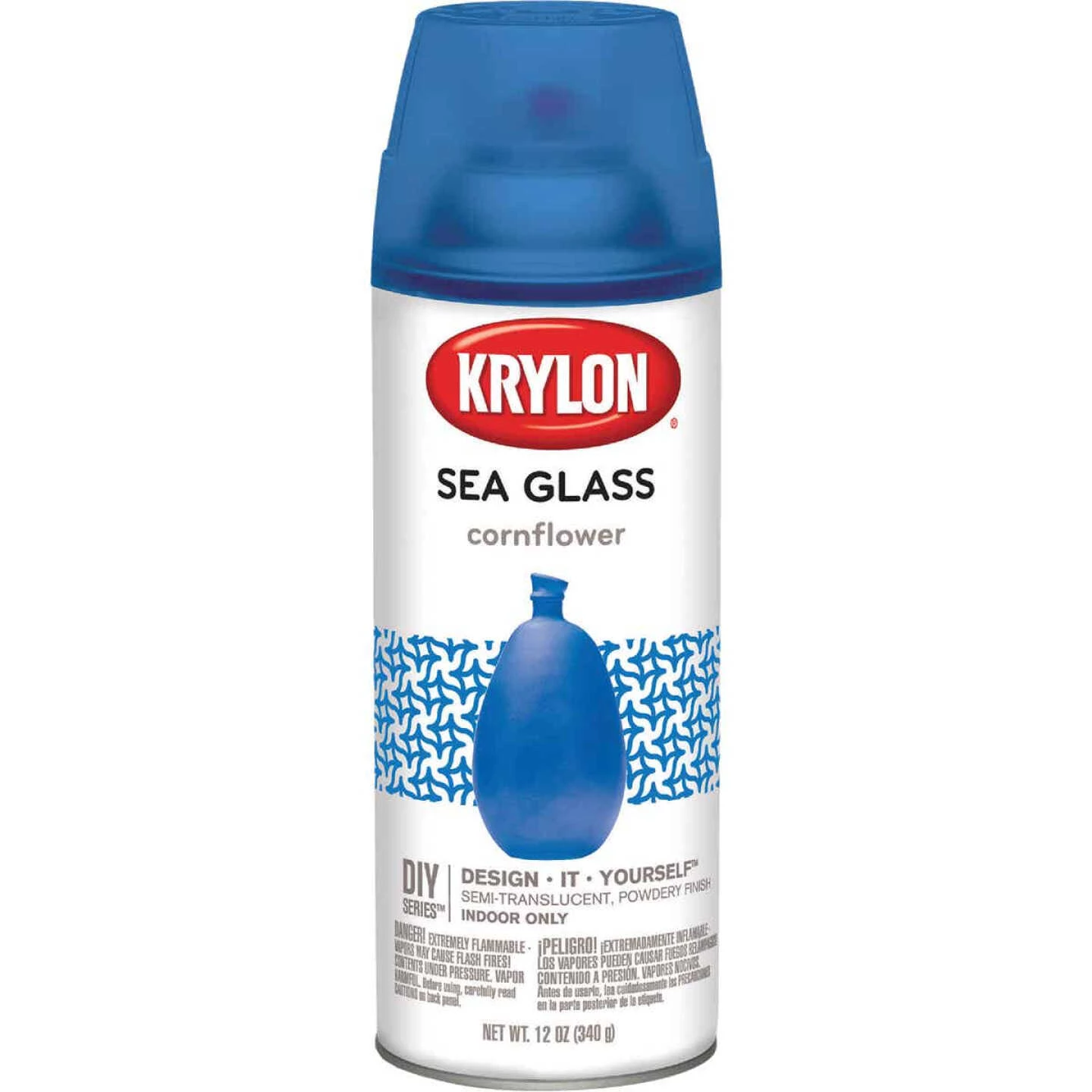 Best reviews of ✨ Krylon 12 Oz. Frosted Sea Glass Finish Spray Paint, Cornflower ❤️