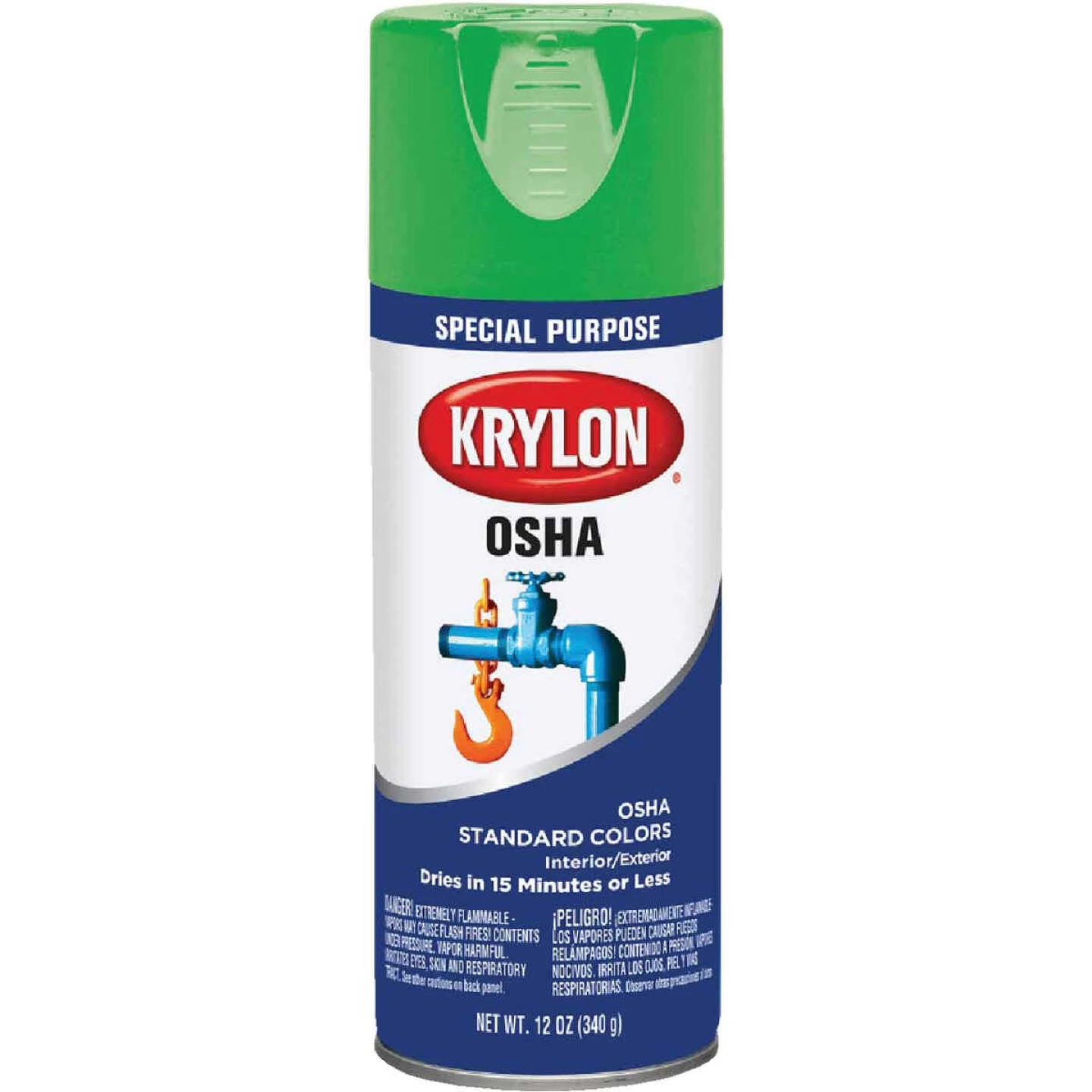 Cheapest 👍 Krylon OSHA 12 Oz. Gloss Spray Paint, Safety Green 🔔