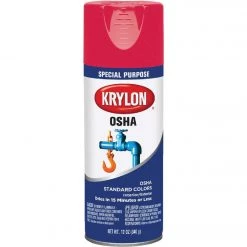 Best Pirce 👍 Krylon OSHA 12 Oz. Gloss Spray Paint, Safety Red ✨