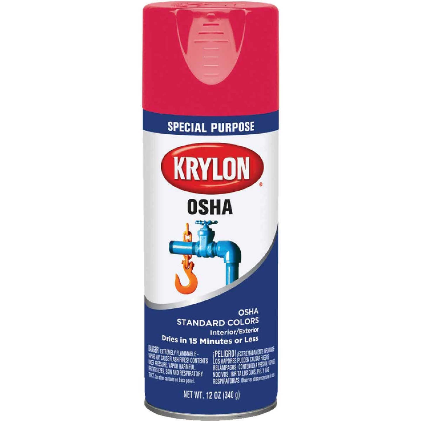 Best Pirce 👍 Krylon OSHA 12 Oz. Gloss Spray Paint, Safety Red ✨