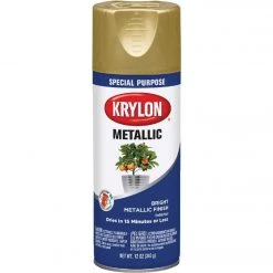 Brand new ⌛ Krylon Metallic 12 Oz. Gloss Spray Paint, Bright Gold 😉
