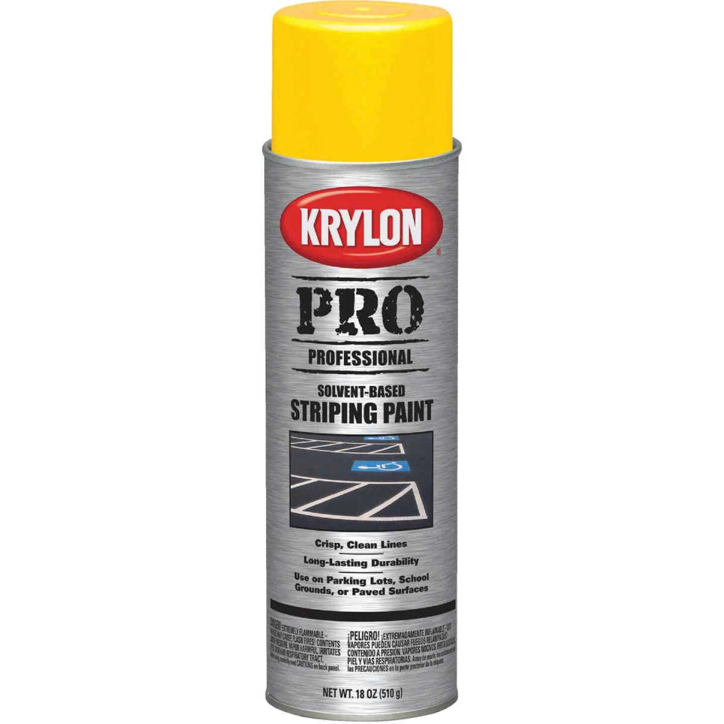 Coupon ✔️ Krylon Highway Yellow 18 Oz. Professional Striping Paint 🧨