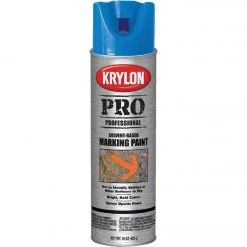 New ✨ Krylon APWA Blue 15 Oz. Inverted Marking Spray Paint 🎁
