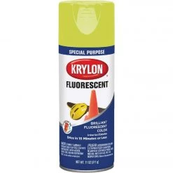 Promo 🌟 Krylon 11 Oz. Fluorescent Spray Paint, Lemon Yellow 🌟