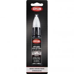 Discount 🔥 Krylon White 1/2 Fl Oz Gloss Appliance Touch-Up Paint ⌛