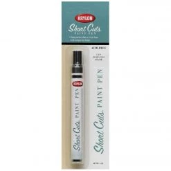 Cheap 😀 Krylon Short Cuts 1/3 Fl Oz Black Gloss Paint Pen 🎉