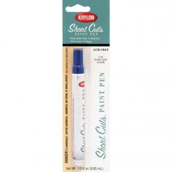 Buy 😉 Krylon Short Cuts 1/3 Fl Oz Ocean Blue Gloss Paint Pen 🎁