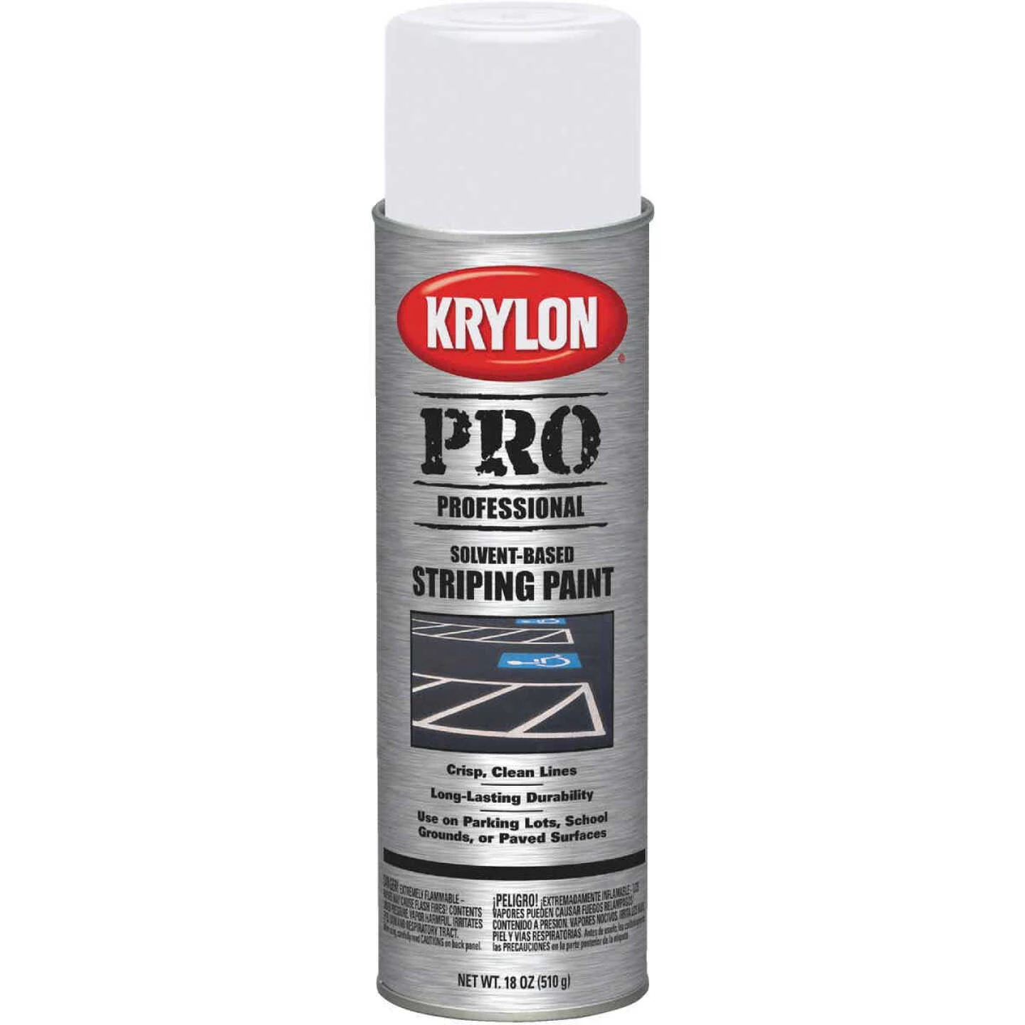 Outlet 🤩 Krylon Highway White 18 Oz. Professional Striping Paint 🧨