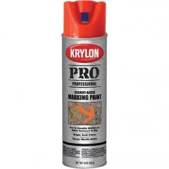 Best Sale 🧨 Krylon Fluorescent Red Orange 15 Oz. Inverted Marking Spray Paint 🧨