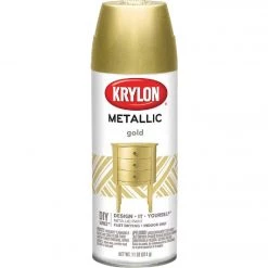 Brand new 🎉 Krylon 11 Oz. Metallic Gloss General Purpose Spray Paint, Gold ⭐